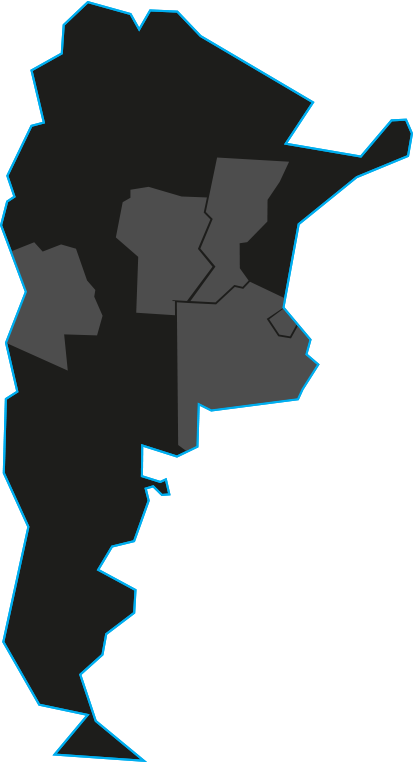 Mapa de Cobertura Argentina